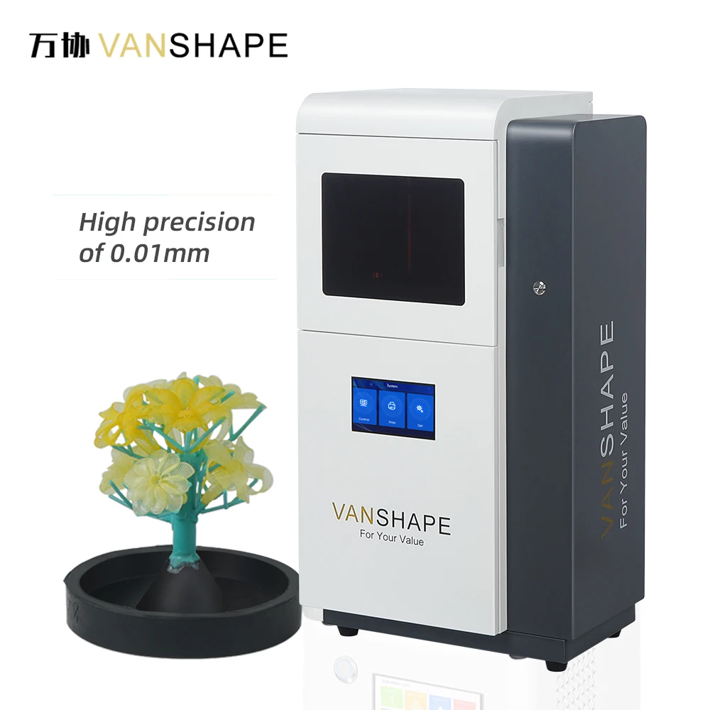 Vanshape Production high precision automatic 3D printer for jewelry UV 3D printer