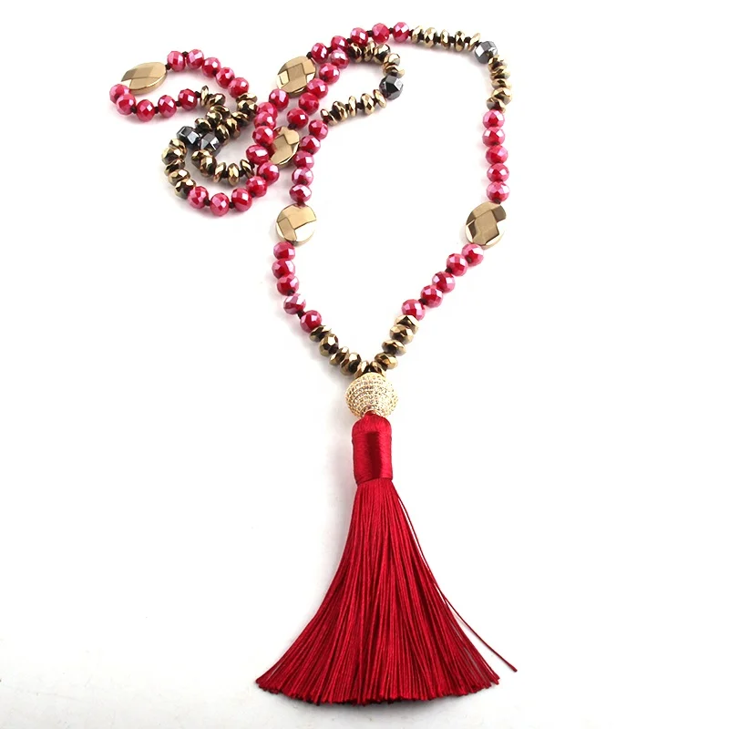 tassel necklace