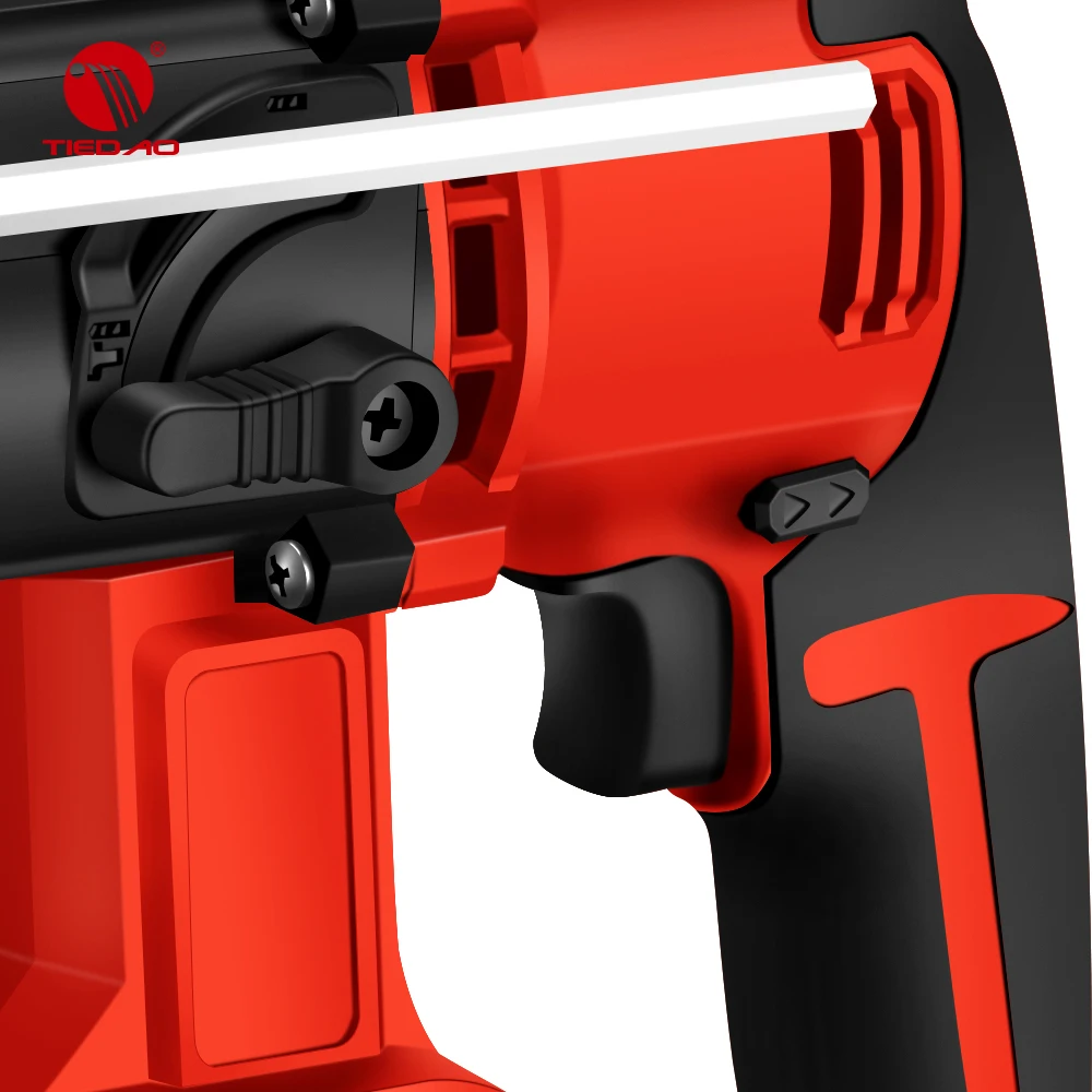 TIEDAO  TDH180120 Good Price Rotary Hammer Brushless Electric Rotary Hammer 21v Power Tools 20mm