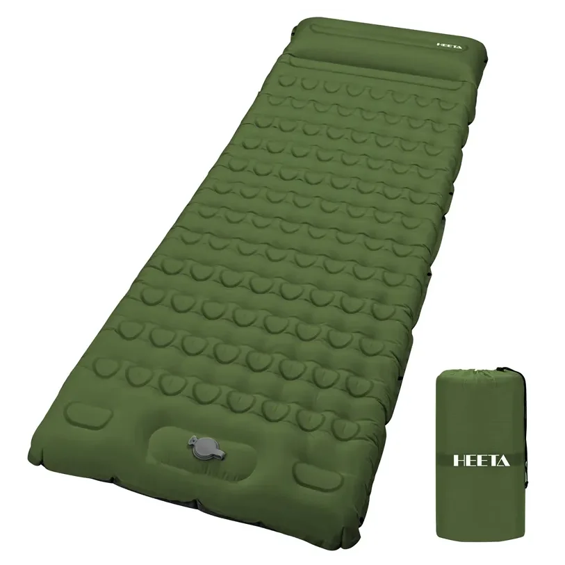 Outdoor Mat Air Pump Camping Sleeping Pad Popular Outdoor Mattress Camping Mat With Pillow