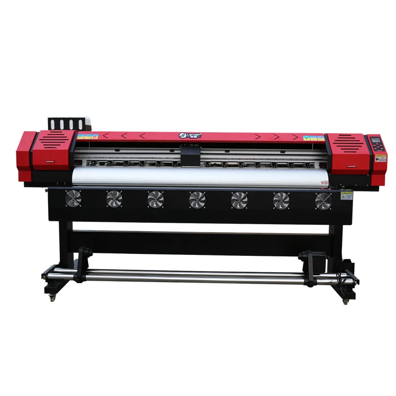 Letop 1.9meters Large Format Dye Sublimation And Transfer To Fabric I3200 4720 Inkjet Sublimation Printer