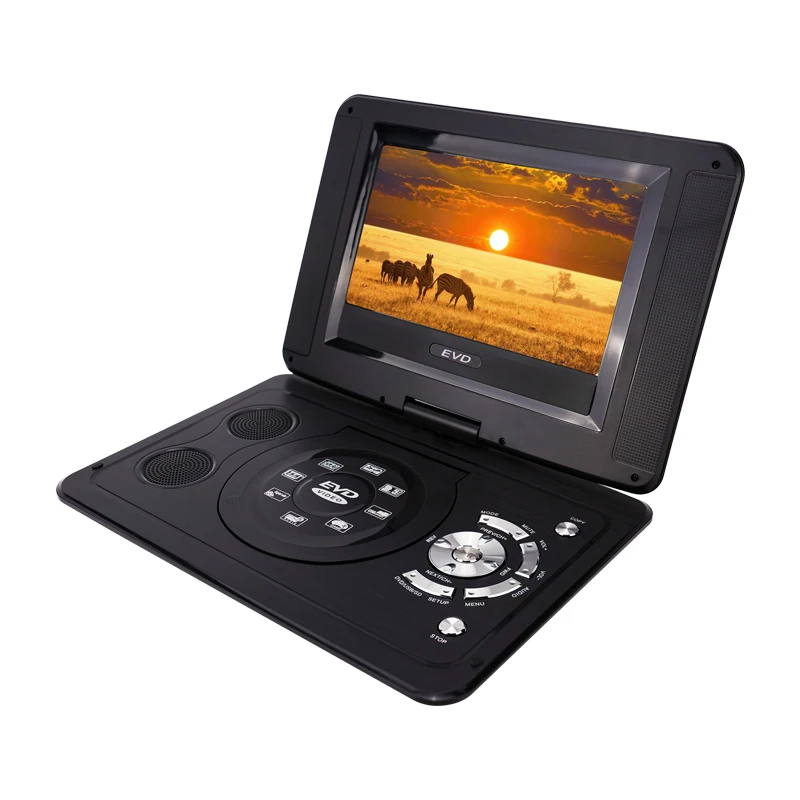  TNTSTAR TNT-138 Dvbt Dvbt2 Tv TNT298 Portable Dvd Player Selling 14.1 inches EVD With