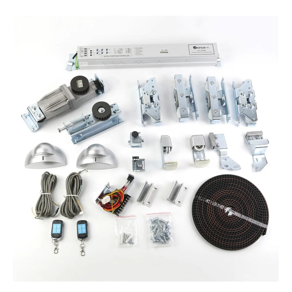 Office entrance security smart door operator remote control sensitive sensor sliding door system
