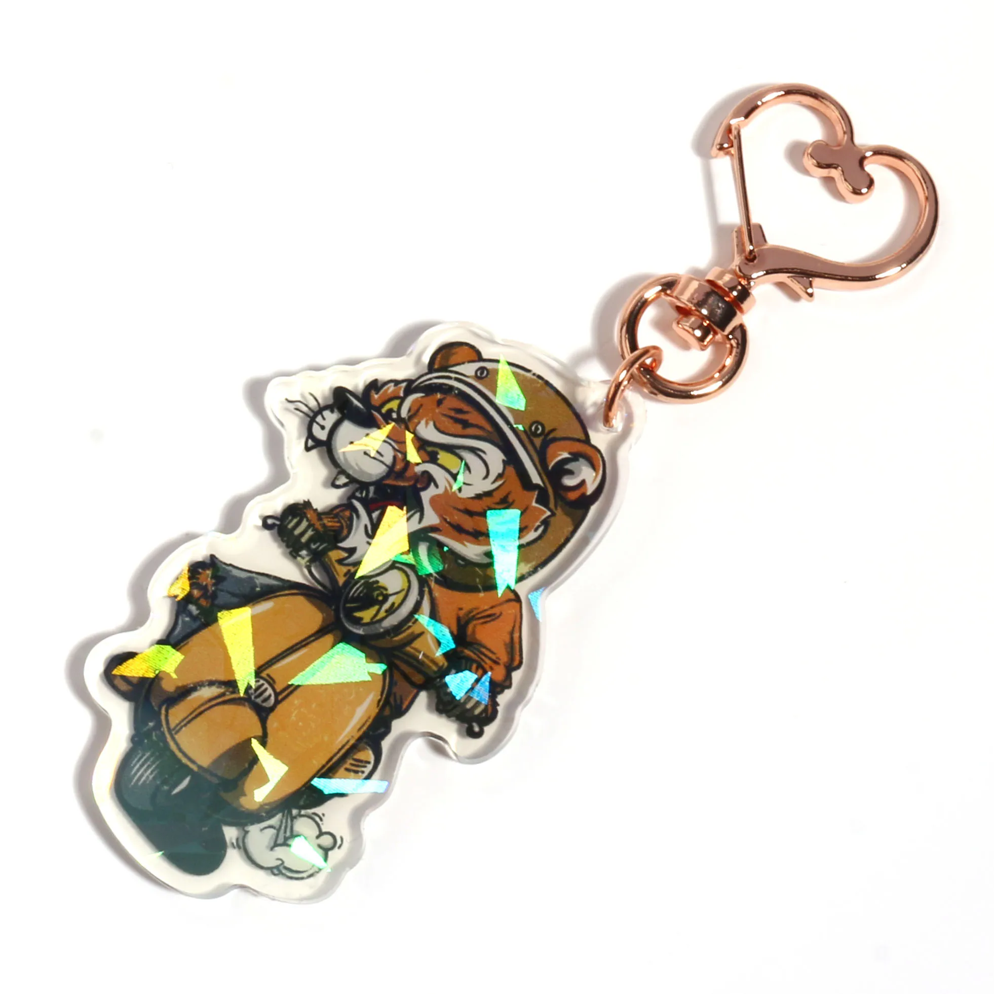 Fast Shipping Top Quality Window Smasher Key Chain  Lighter Offset Printing Acrylic Keychain