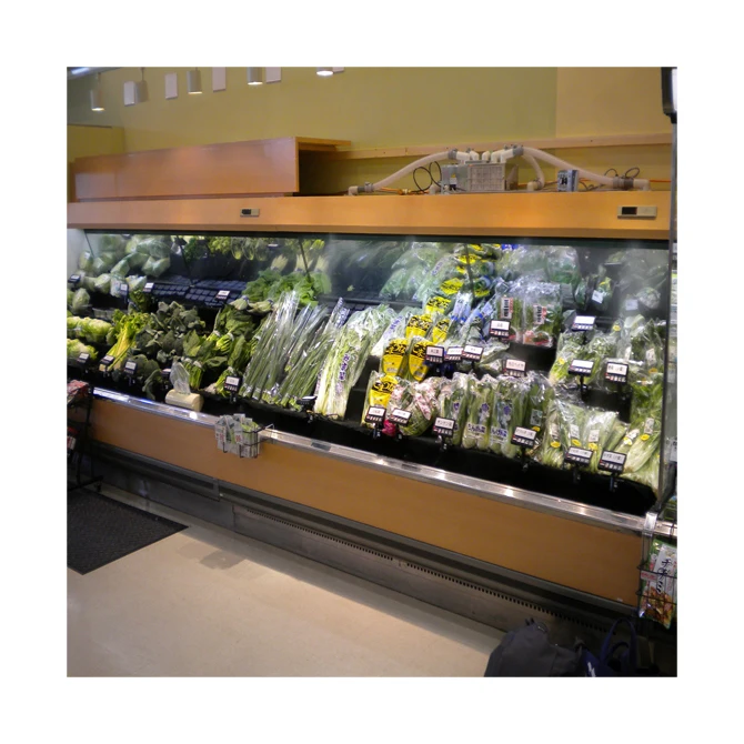 Japanese ultrasonic air bigger humidifier for the open showcase in supermarket