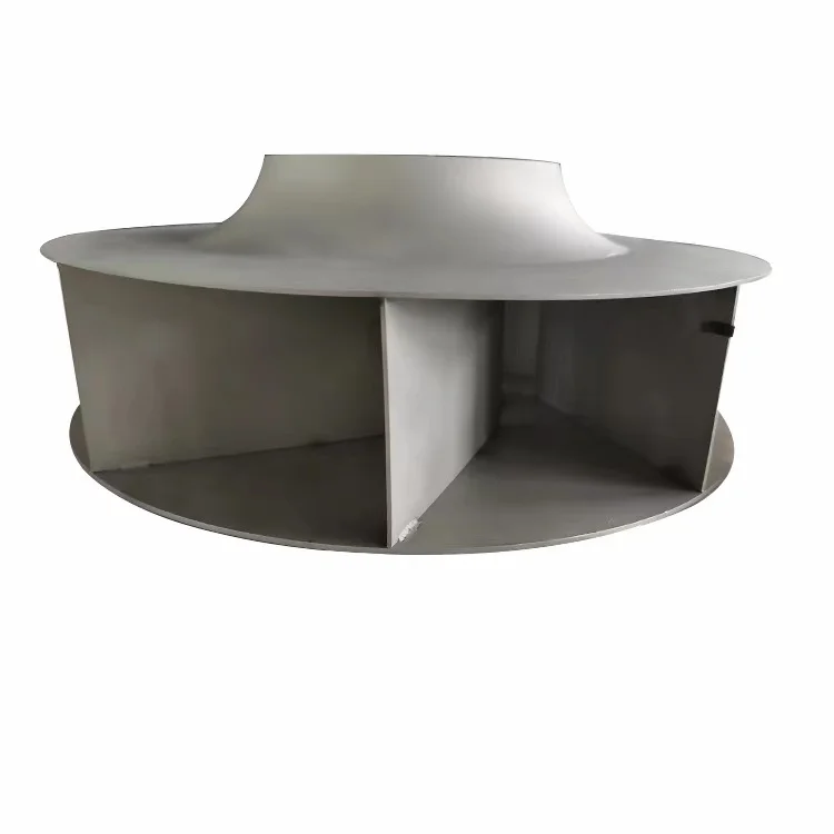 Stainless steel impeller dust removal fan boiler fan impeller manufacturer customized