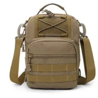 TOSTRONG Tactical Gear Single Shoulder Bag Men Waterproof Nylon Outdoor Camping Sling Chest Pack