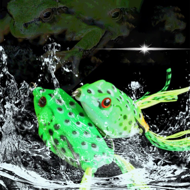 Factory Wholesale New Artificial Bait Black Fish Bait 5CM Rubber Fishing Equipment 8G Lure Bait Fishing