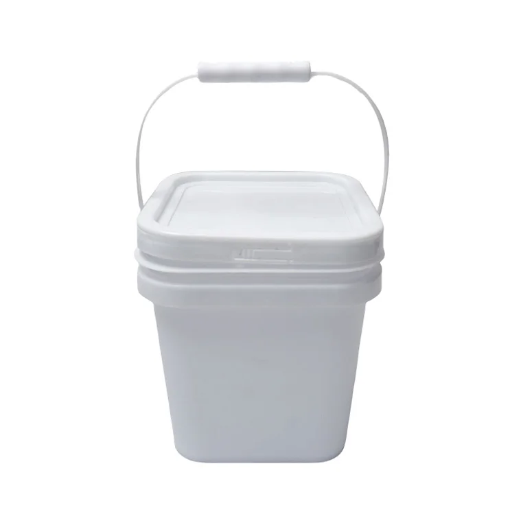 Plastic Pail 5 Gallon Plastic 20 Liter Storage Plastic Bucket Oval Pail Custom Paint Bucket Printed Label Chemical Barrel
