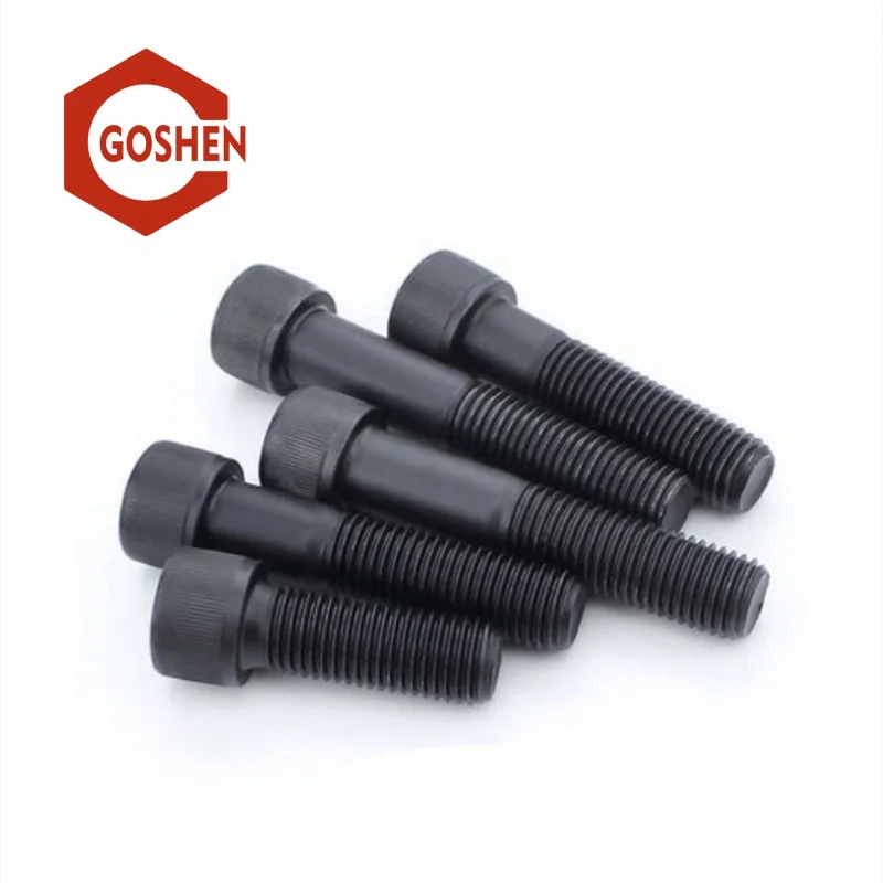 
Hexagon socket head cap screws with black oxide 