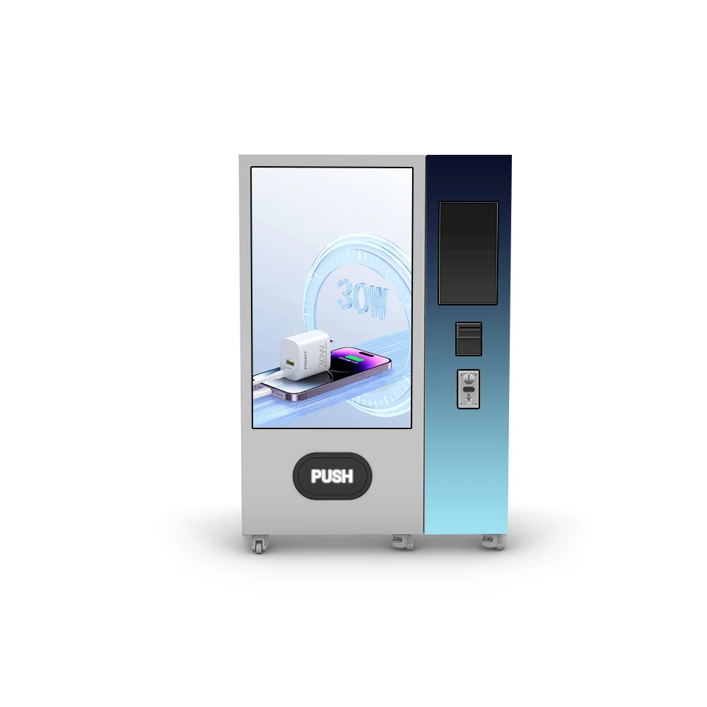 Mobile Accessories Vending Machine Touch Screen Cashless Payment Power Bank Phone Case Mobile Phone Charger Vending Machine