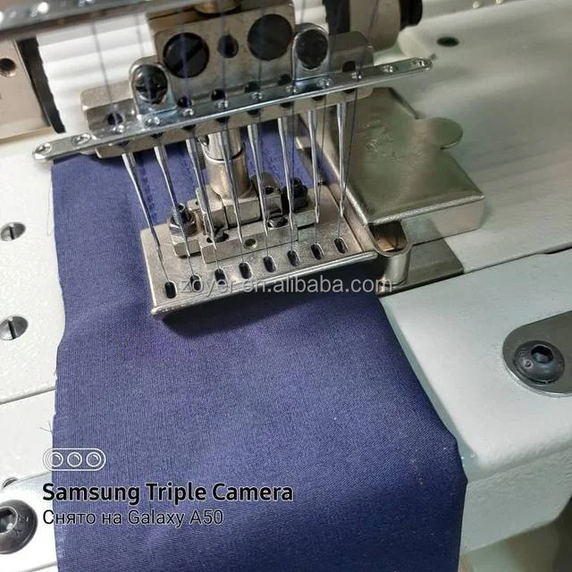ZY-VC008 Zoyer Waistband Machine Multi Needle 4 Needle Chain Stitch Industrial Sewing Machine