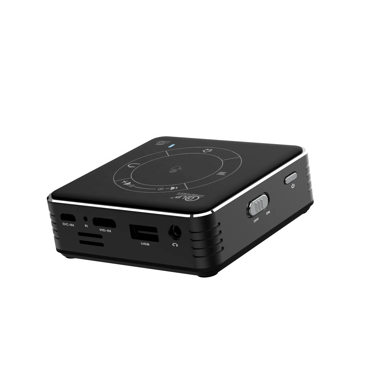 2020 Newest AUN 3D Projector, Android 9.0 WIFI,4G 32G, Decoding 4K, Active 3D.DLP Projector Cinema.Large Battery C99