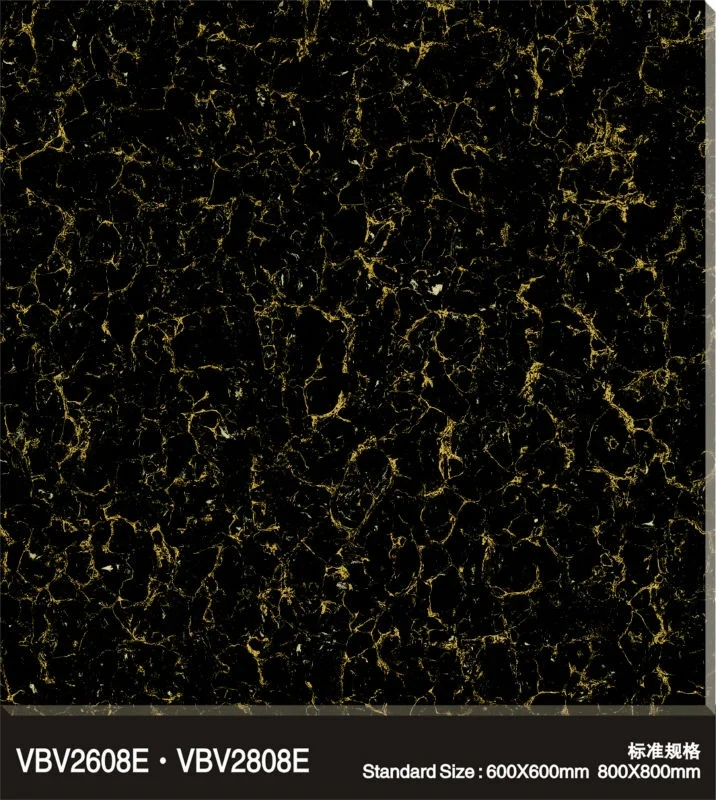  80x80 черная керамическая фарфоровая плитка