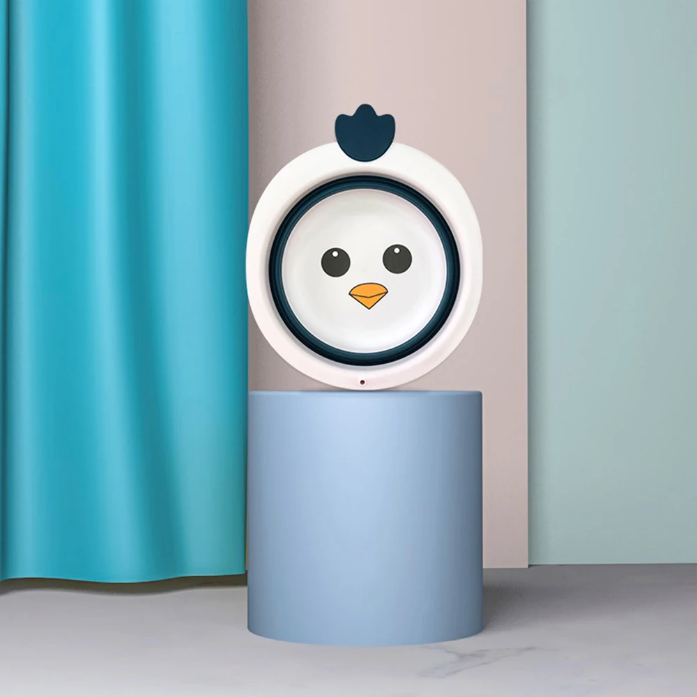 Laychee Baby Wash Basin Plastic Travel Folding Wash Basin Collapsible Silicone Washtub//