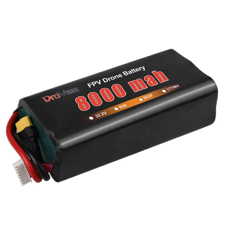 Droview 6S2P P40 Battery Pack 8000mah fpv battery molicel 21700 P40 for FPV drone Huge stocks Factory direct