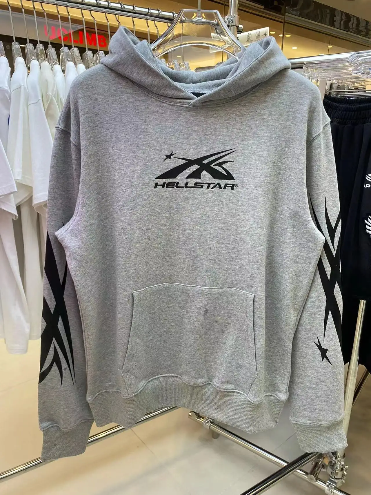 King Mcgreen Star HellStar Y2K American Retro Sweatshirt Sweatpants Hoodie Shorts Young Man Boy Girl