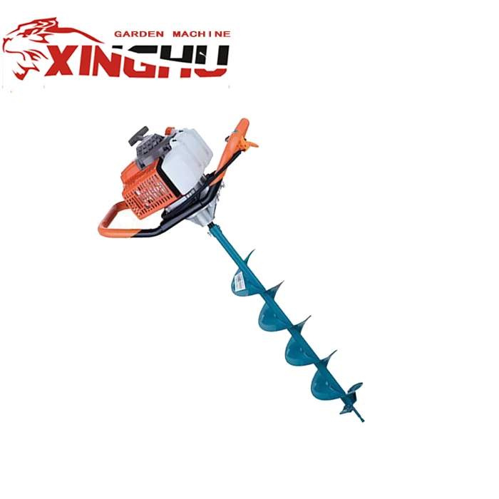 63 cc 62 cc Drill Machine Earth Augers for sale and ground hole drill hand digging machine manual earth drilling