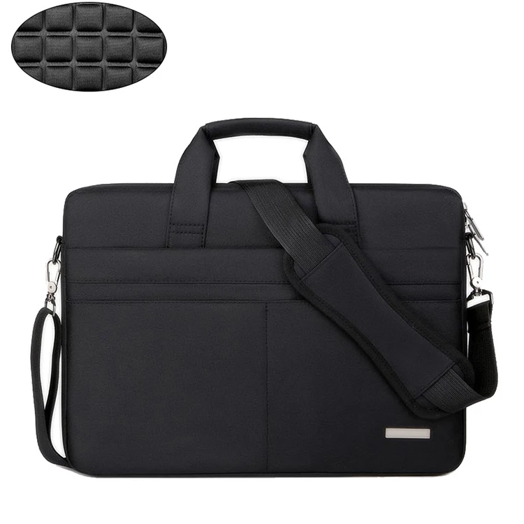 Oem Odm Custom Logo Polyester Briefcase Computer Businesssleeve Shoulder Messenger Bag Laptop Bags Covers For Men Women Ladies