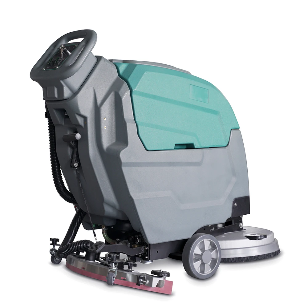 Commercial Walk-behind Cleaner Floor Clean Machine Scrubber Electric Powered Floor Scrubber