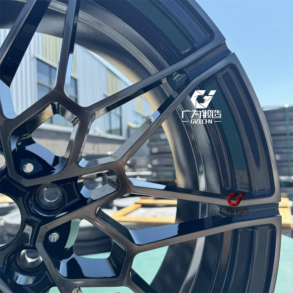 custom forged aluminum alloy wheels with black car rims for BMW M3 M4 M4 G20 g30g28 g80 5x112 5x114.3 5x120