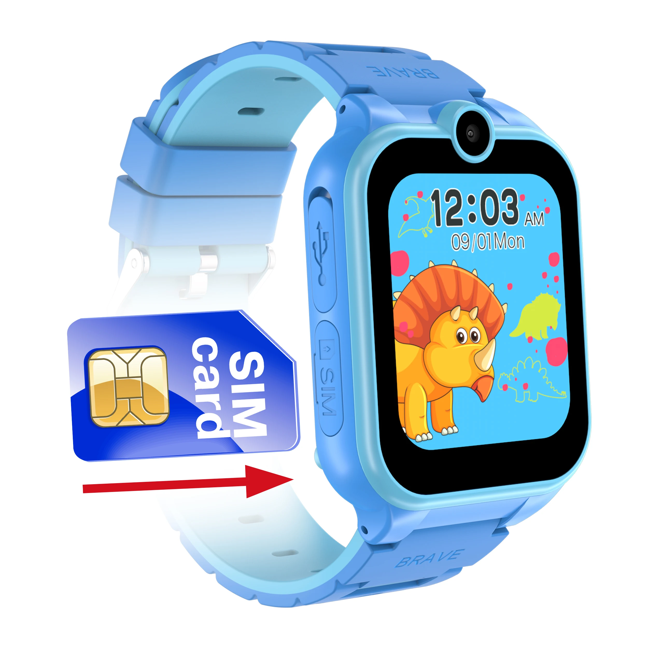 Motion Meter Step XT16 smart kids watch large screen gravity sensor kids smart watch sim card support
