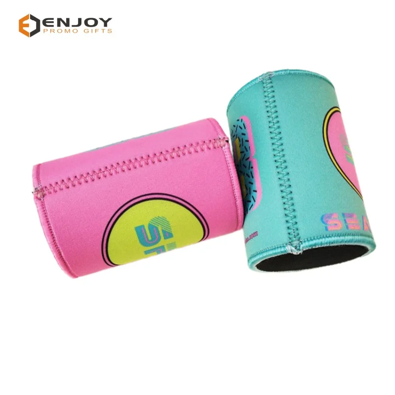 Promotional custom 5mm diving material with sticky bottom cup sleeve