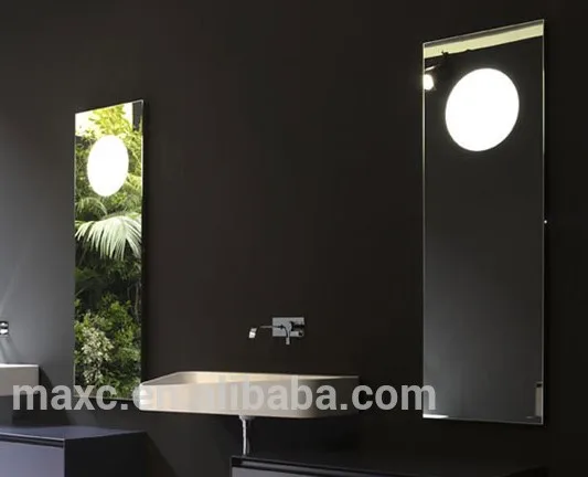 Bath Mirror CE IP44 SAA Listed Fog Free Shaving Mirror Luxury Hotel Bathroom Vanity Wall Mounted LED Mirror For Shower