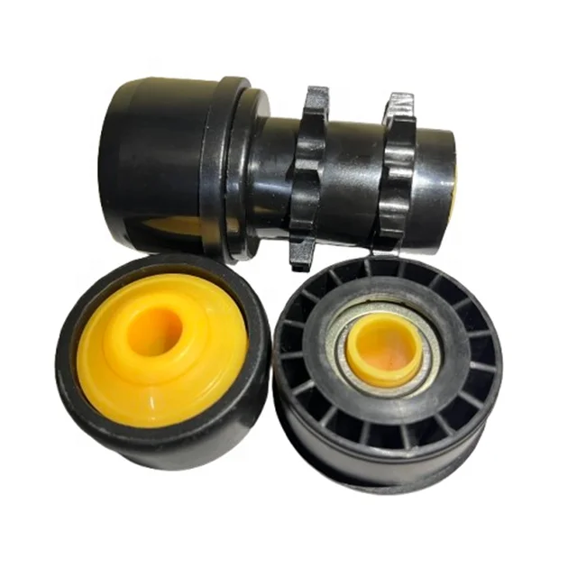 China Supply 11T  14T Customize Plastic Chain Roller End Cups for Flexible Telescopic Roller Conveyor