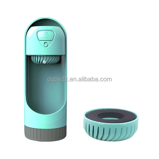На открытом воздухе 300ml ABS собака Питьевая чашка ПЭТ дорожная бутылка для