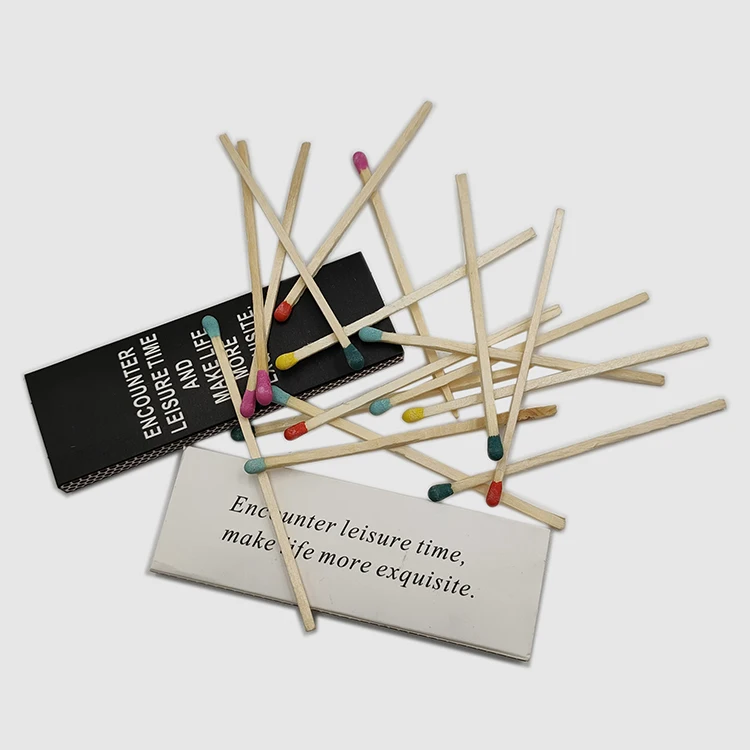  Production of 4 inch candle matches matchbox