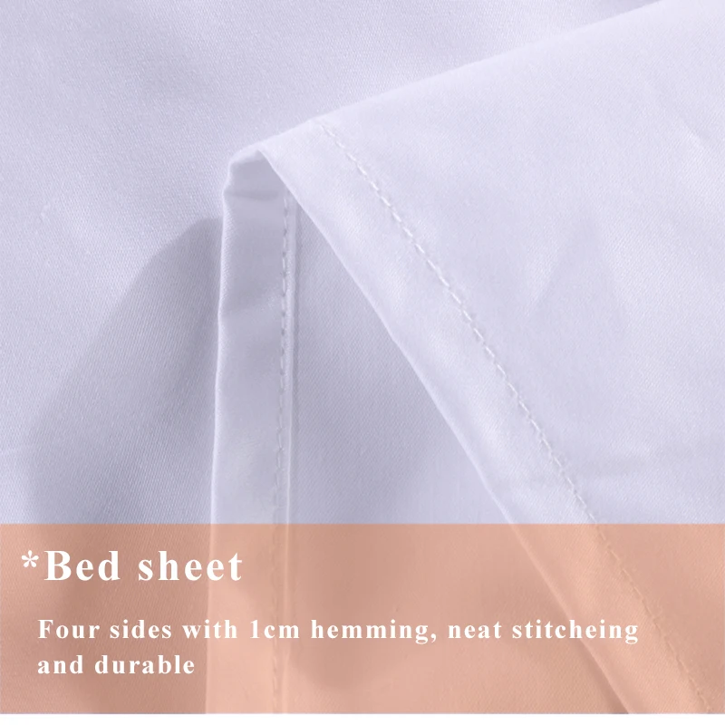 Luxury Cotton Bed Hotel Linen 200TC 300TC 400TC Queen Size Hotel Bedding Set