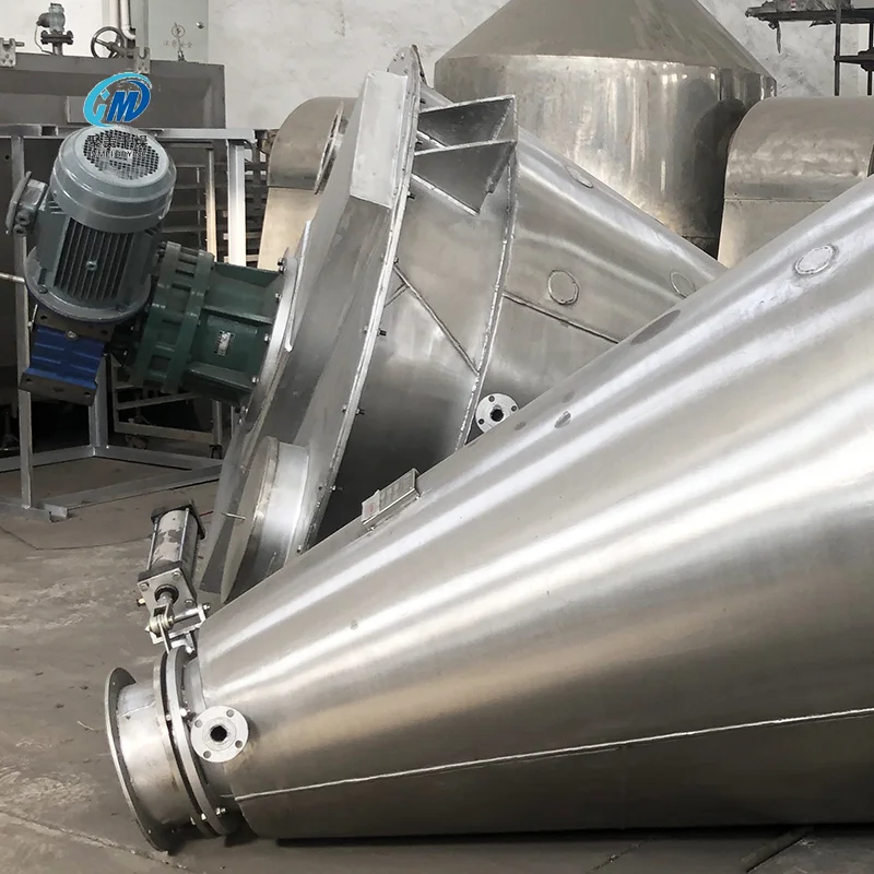 China Supplier Double screw conical mixer vertical dry powder mixer chemical powder mixer