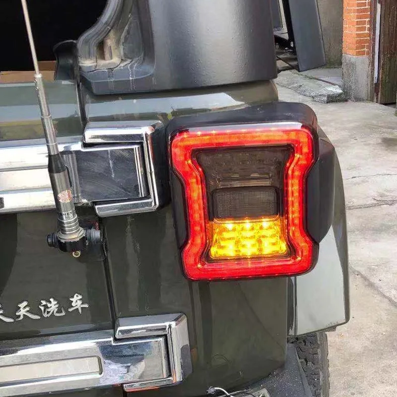 Aftermarket Spare Parts Car Kits Tail Light For Jeep Wrangler Jl New 2018-2019 Back Lamp Auto Taillight 68434890ab