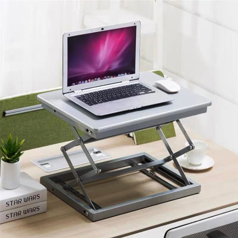 Height adjustable standing desk computer laptop desk sit and stand office desk table riser