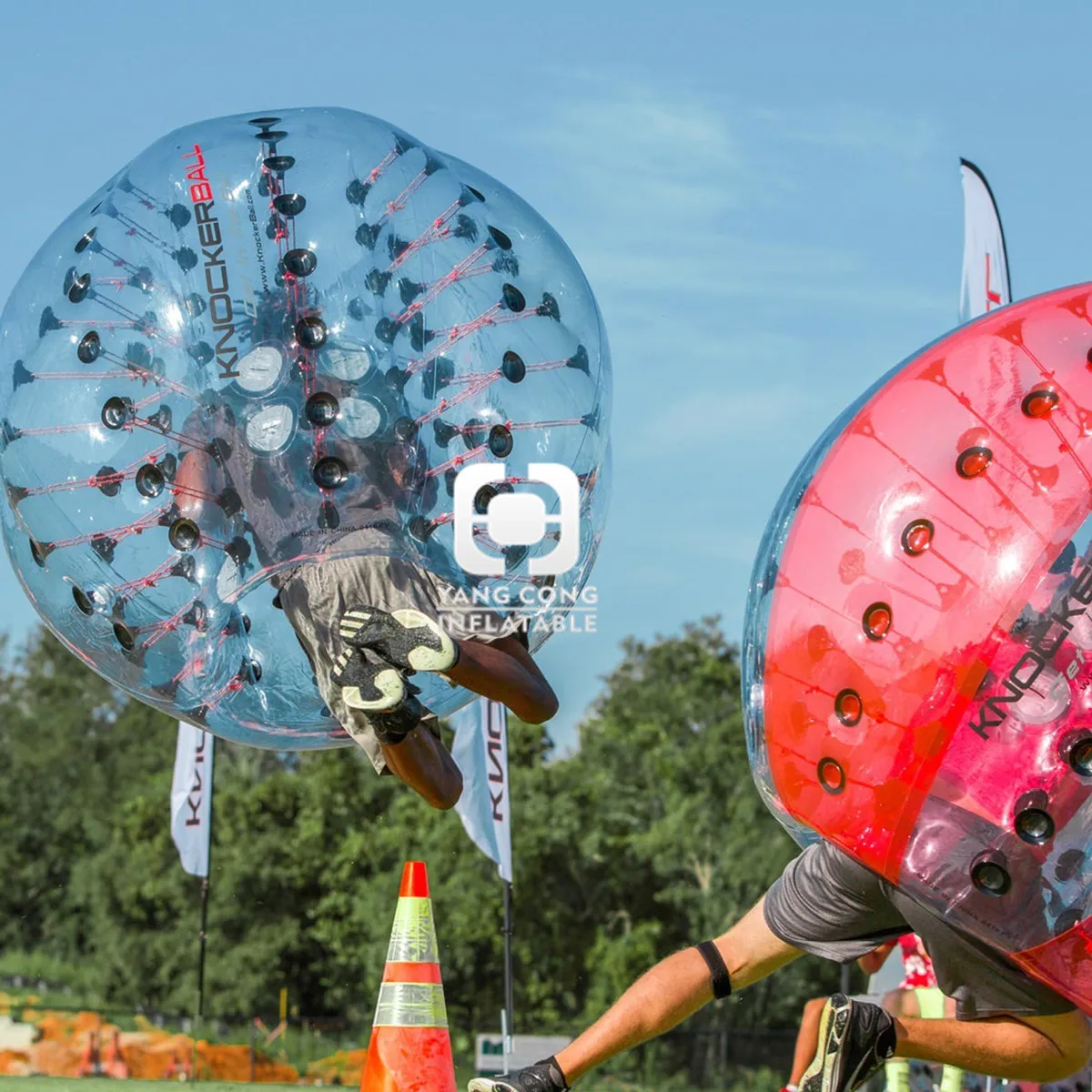 Body Zorb Inflatable Bumper Ball Inflatable Knocker Bubble Football Bumper Balls Hamster Zorb Battle Ball