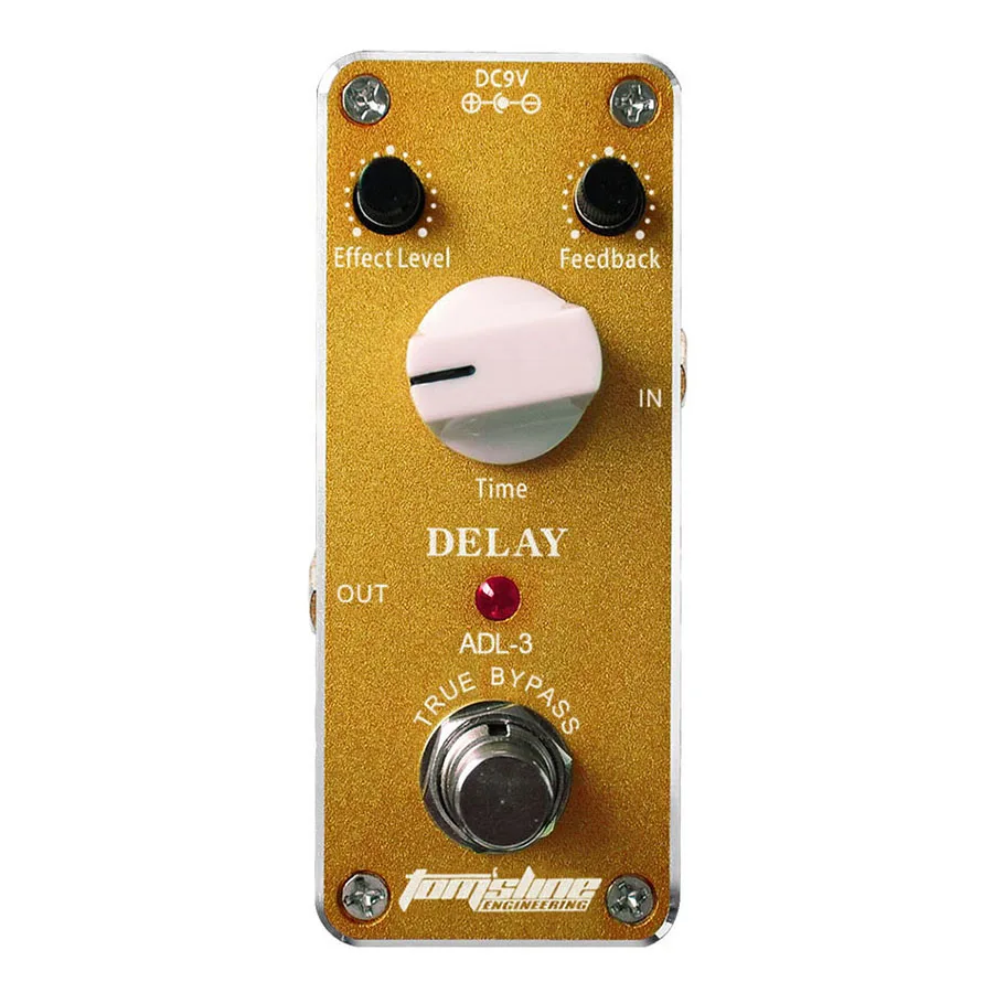 Aroma ADL-3 digital delay pedal  guitar pedal  pedale electrique ccelerateur Metal guitar effect