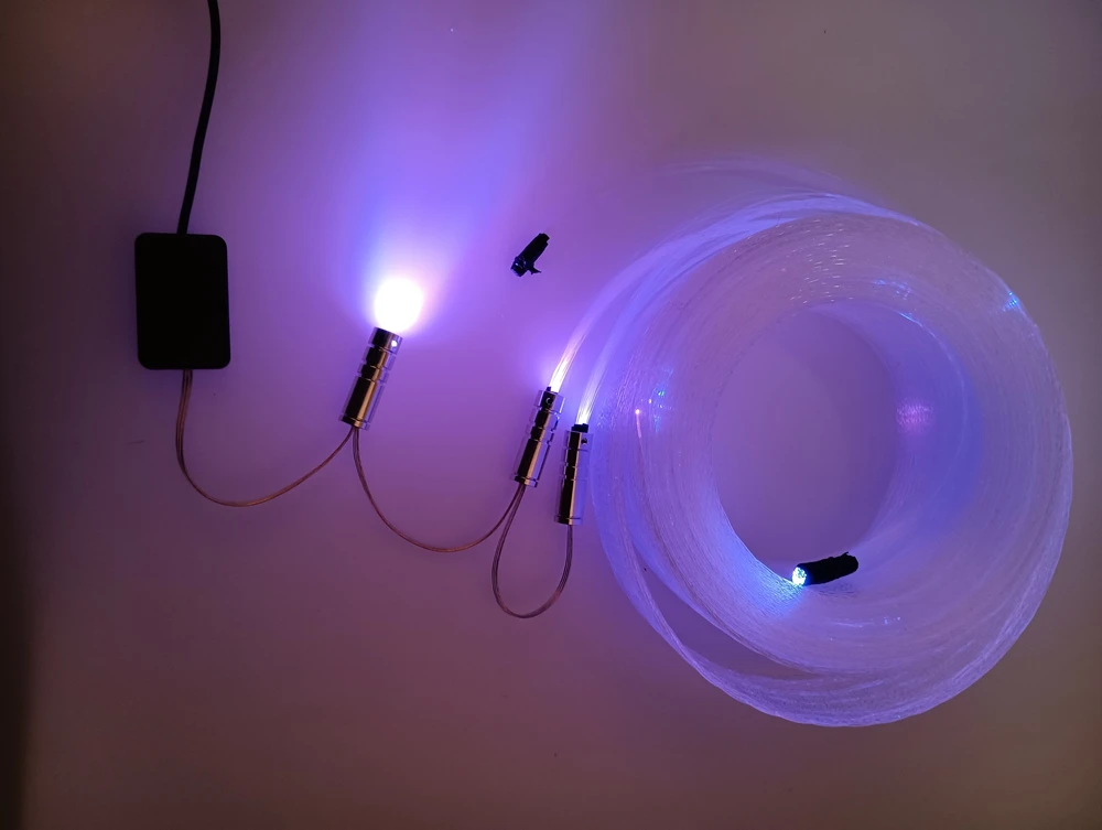 Wholesale RGB LED Mesh Profile Light for Ceiling Fibre Optic Lighting