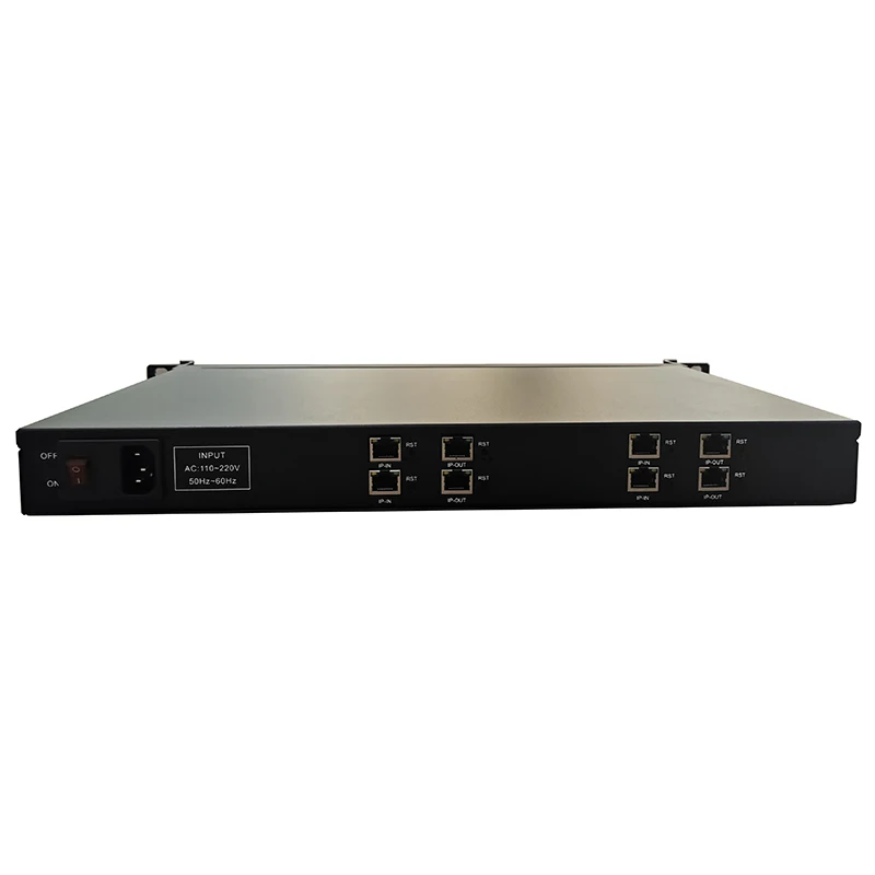 
T4 4 Channels H.264 H.265 4K 30FPS Streaming Media Transcoder IPTV IP to IP Transcoder With SRT HLS RTMP RTSP HTTP UDP 