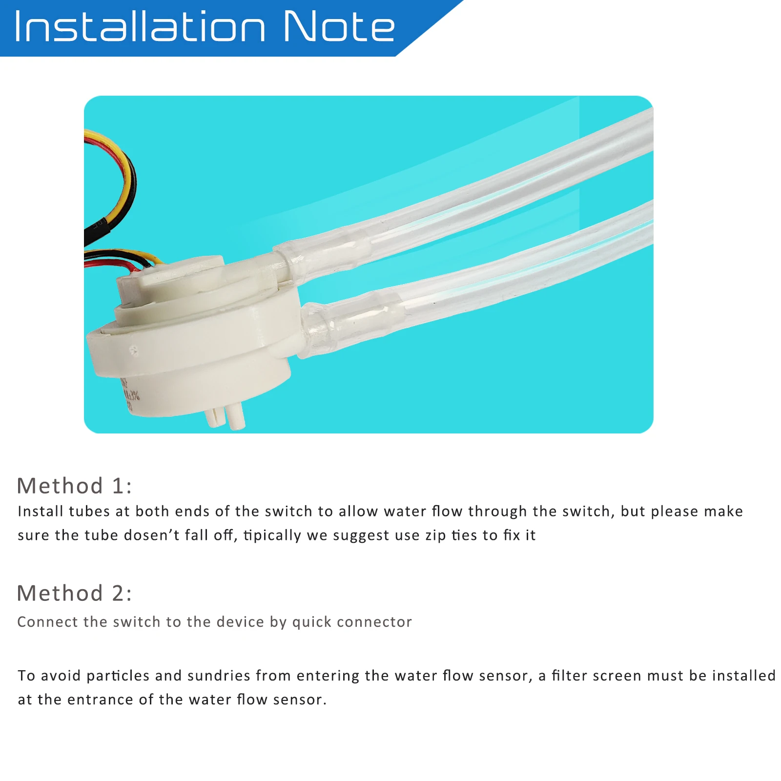 Food Grade Home Industrial Application Coffee Maker Water Dispenser Hall Flow Sensor Water Flow Switch