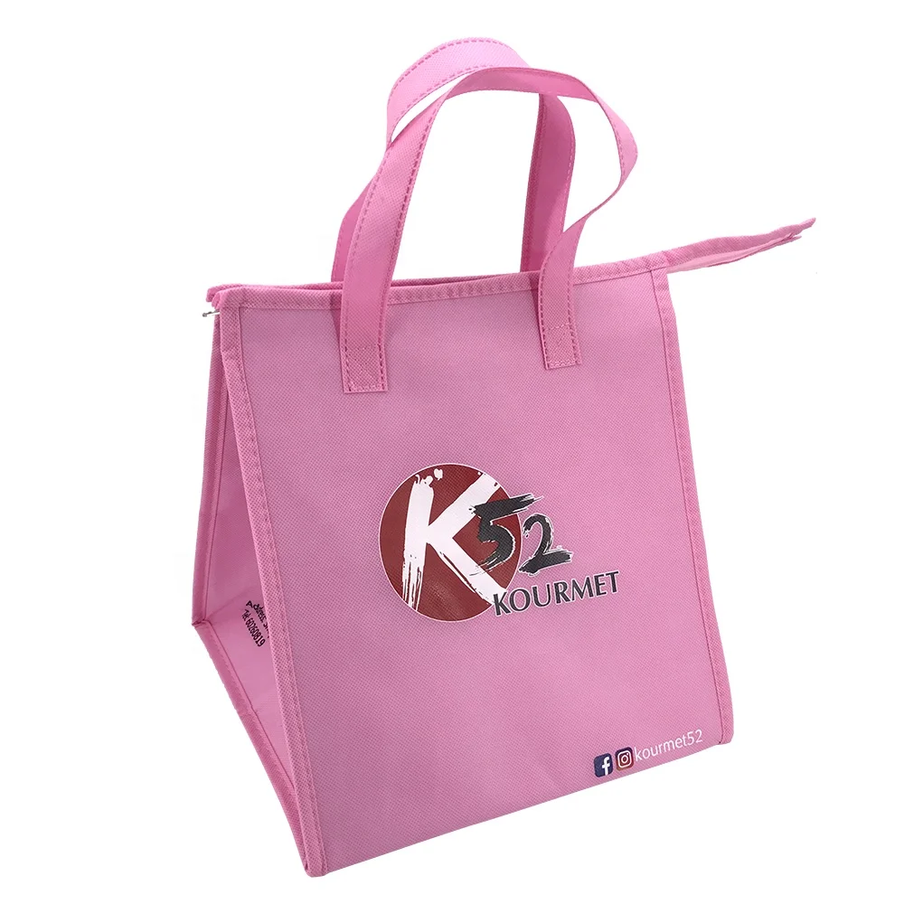 
100% inspection Outdoor Lunch Freezing Food Custom Logo Insulated Lunch Cooler Bag 