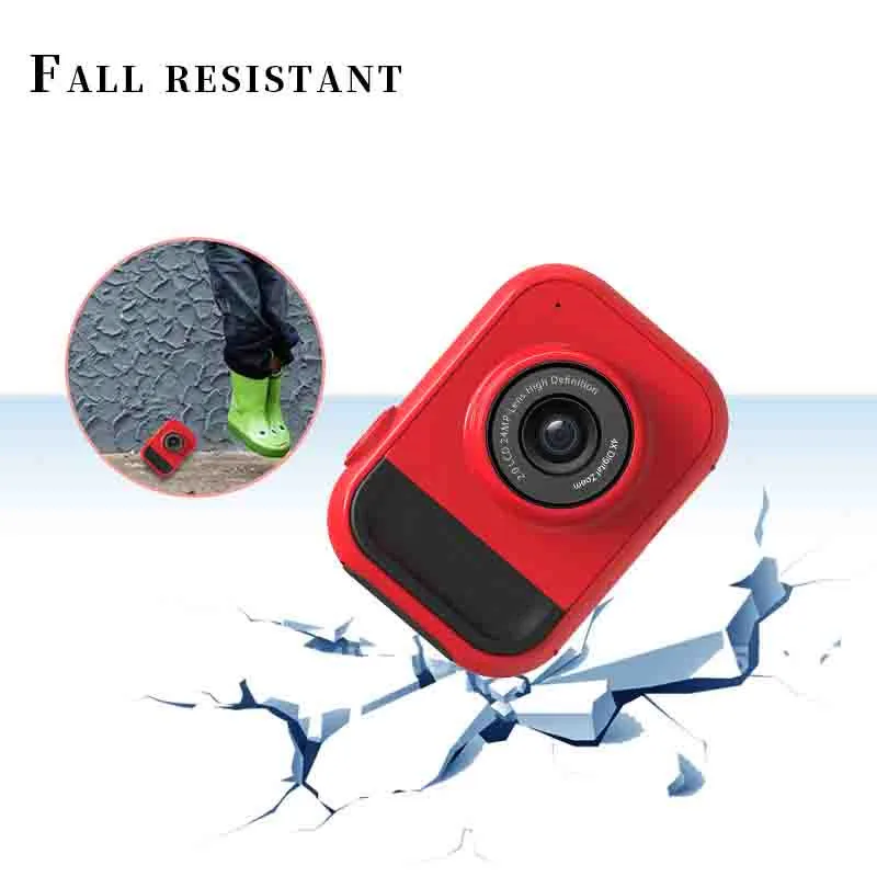 Детская цифровая Экшн-камера, подарок на день рождения, цифровая видеокамера для детей