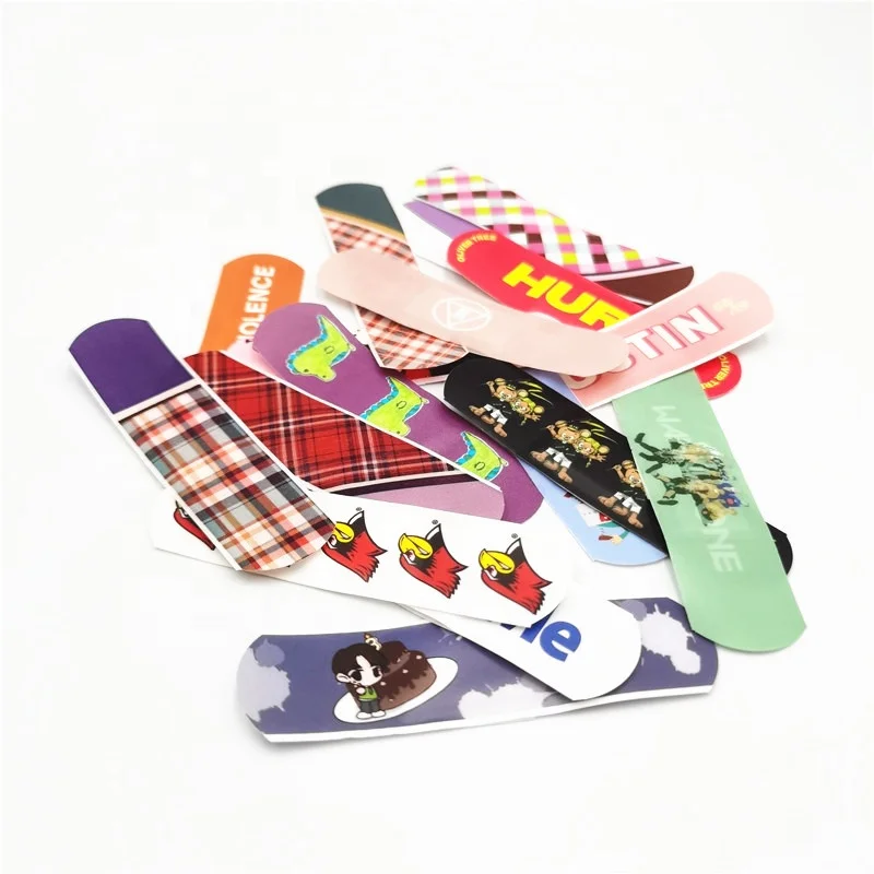 YOJO Adhesive Kids Black Medical Wound Plaster