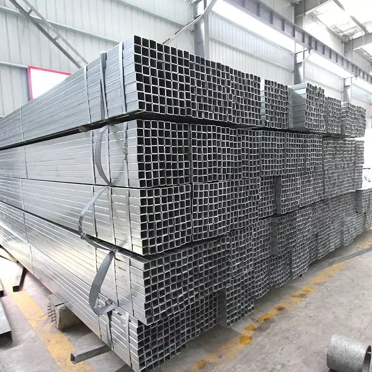 ASTM A106 Gr.B Q235 черная железная квадратная трубка прямоугольная полая
