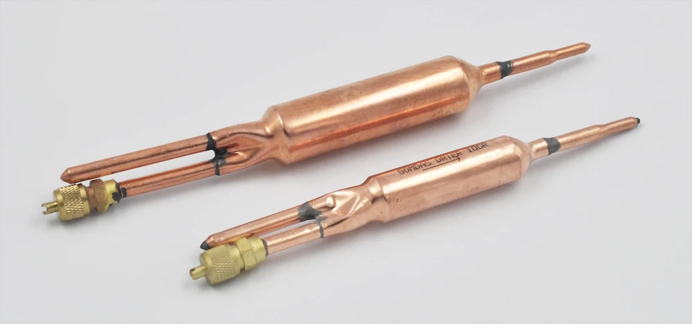 Customized 15g/20g/30g/40g/50g High Quality Refrigerator Copper Freezer Fridge Filter Drier Dryer