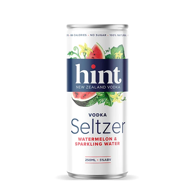 Hint Vodka Seltzer Watermelon Home Soda Stream Mixed Alcohol Water Original Sparkling Drink Wine