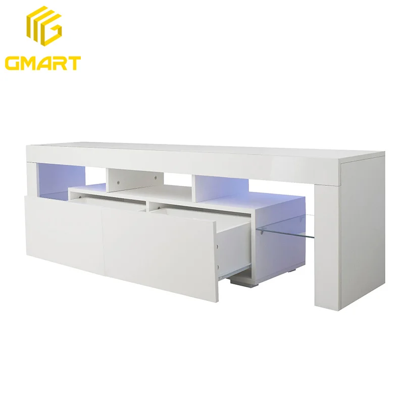 Недорогой арабский журнальный столик Gmart для развлечений в прямом эфире с текстурой древесины 210 см раздвижные двери из закаленного стекла медиахранилище