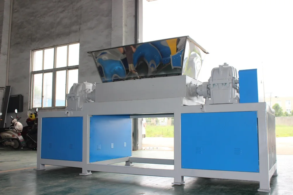 Промышленный двухвальный измельчитель картона/Измельчитель отработанных деревянных поддонов