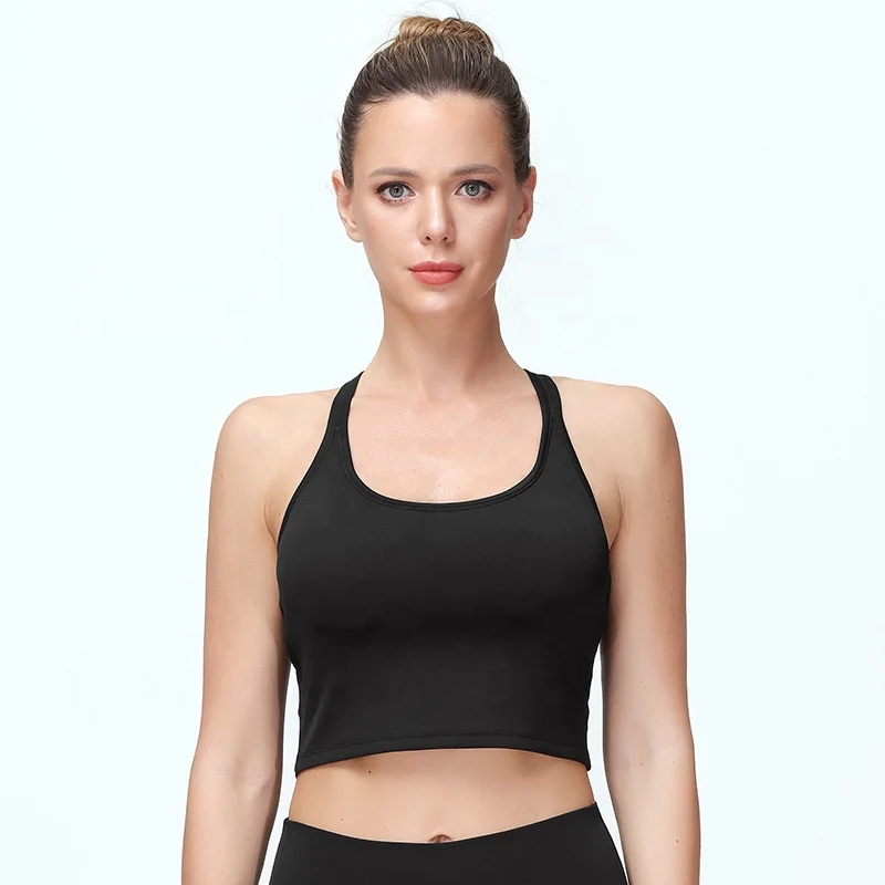 Autumn new graphene sports bra no size underwear yoga vest nude feel warm fitness yoga sports underwear