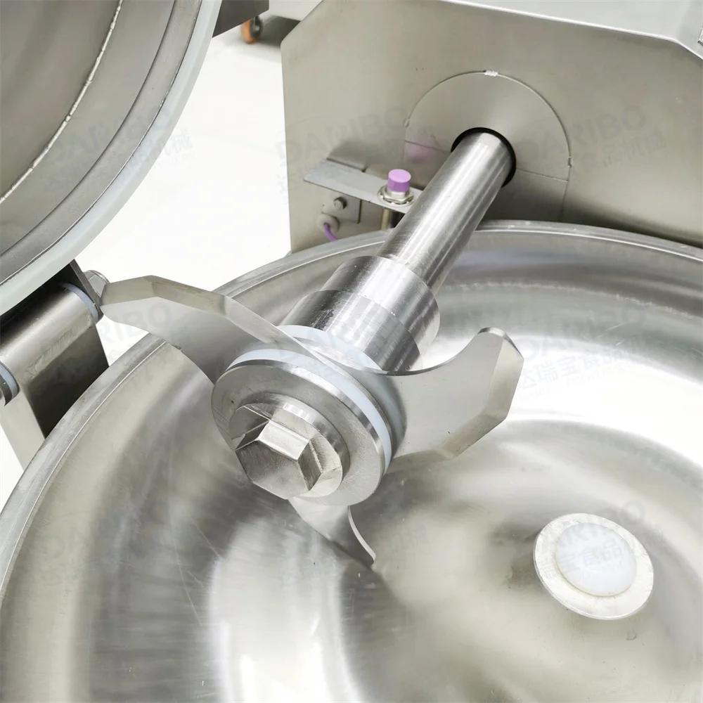 Small Bowl Meat Cutter 20L Meat Paste Grinder Sausage Bowl Cutter Food Processing Machine For Sale